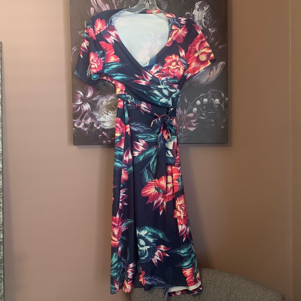 Beach Two-Piece Dress | Hawaiian